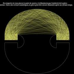 Pièce non illuminable de Penrose