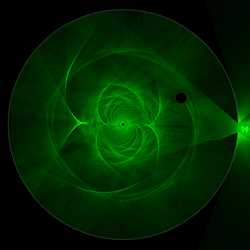 Caustics from a Reflective Sphere