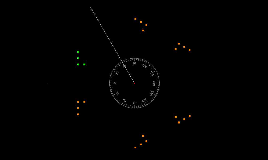 Images from Two Mirrors