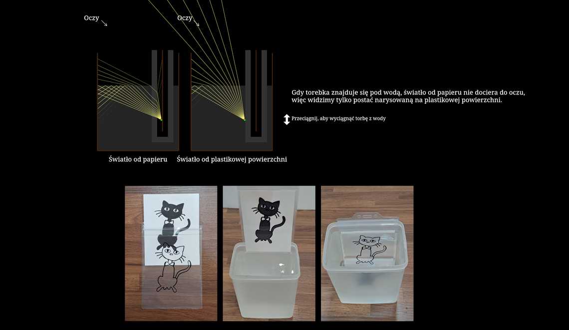 "Czarny kot staje się biały" demo